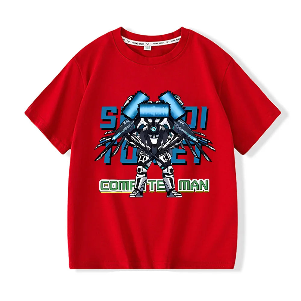 g-man skibidi toilet kids t-shirt