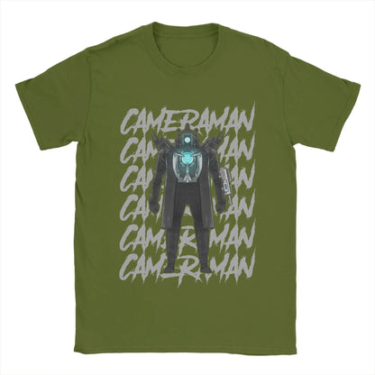 Cameraman Skibidi Toilet T-Shirt for Kids