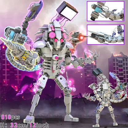 Skibidi Toilet Building Blocks Toy for Kids