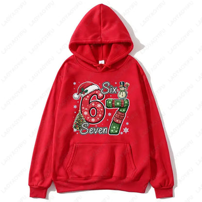 Funny Meme Christmas Family Unisex Hooded Sweatshirt