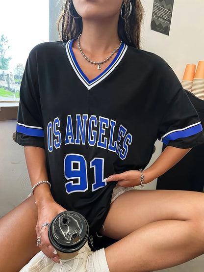 Los Angeles 91 Printed T-shirt for Kids