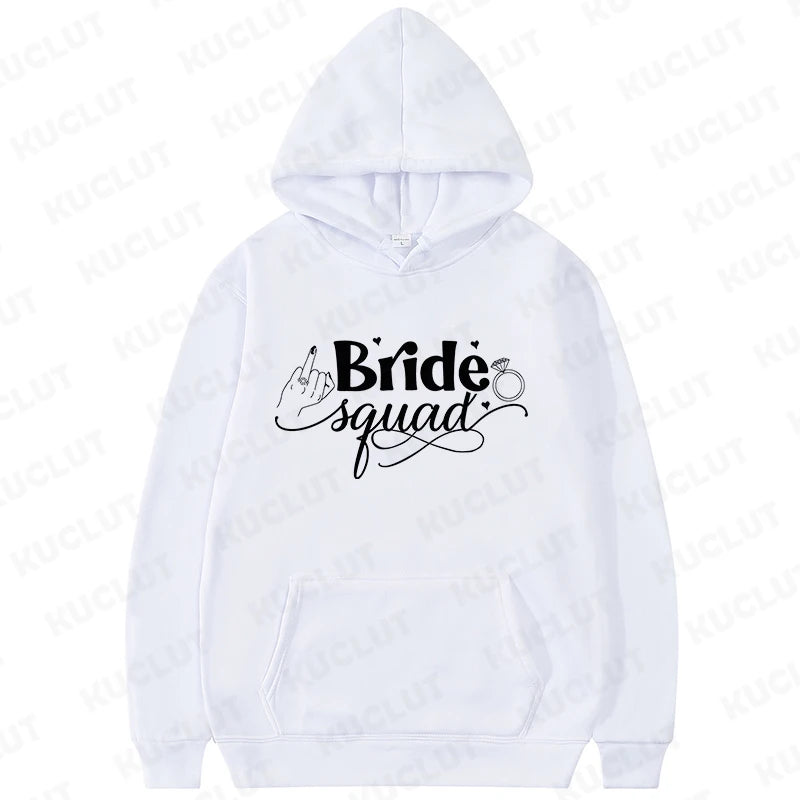 bride tribe hoodies for kids - fun pullover sweatshirts