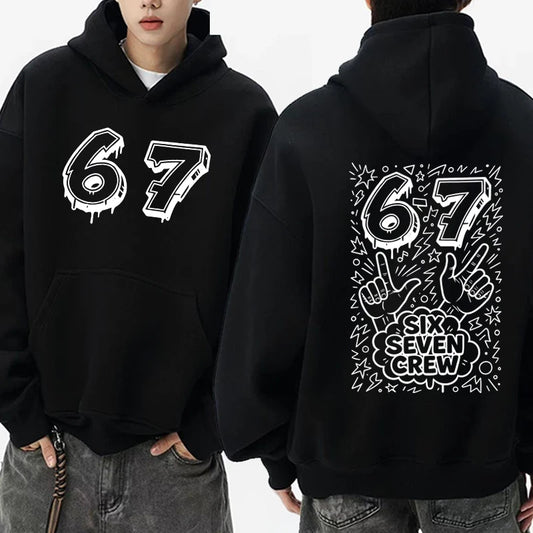 SIX SEVEN CREW Graffiti Hoodie for Kids