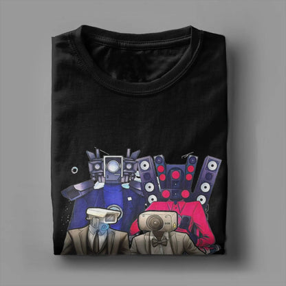 Skibidi Toilet Funny T-Shirt for Kids