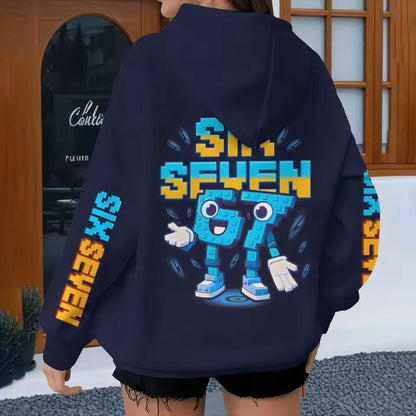 Skibidi Funny Graphic Hoodie for Kids
