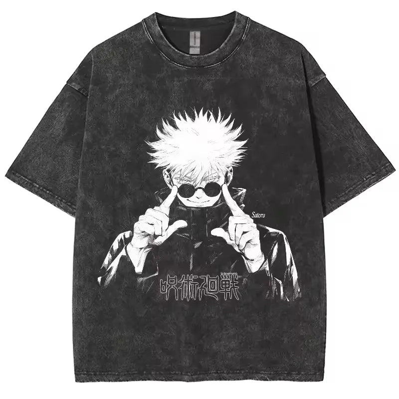 anime jujutsu kaisen gojo satoru t-shirt
