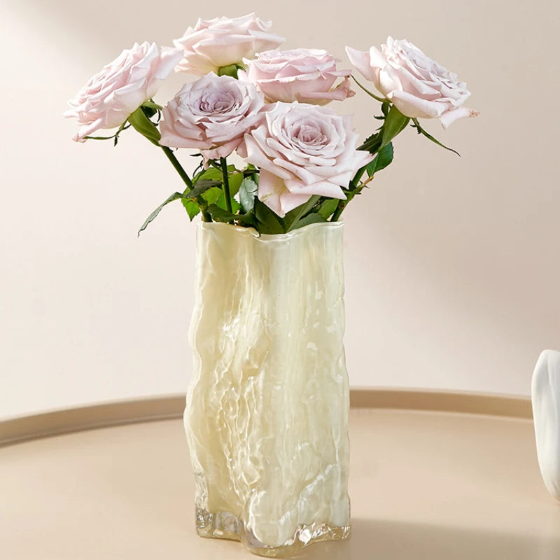 creative glass vase for kids' room decoration