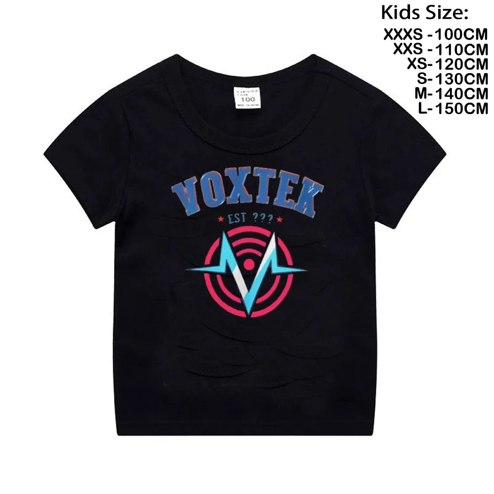 vox gaslighter hazbins hotels graphic t-shirt for kids