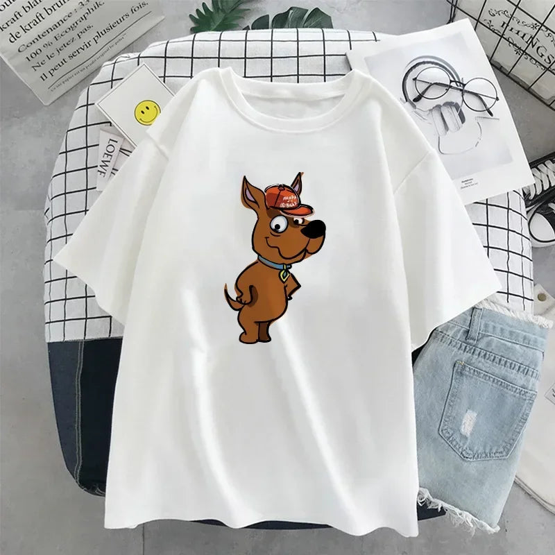 kawaii bear print short sleeve t-shirt for kids