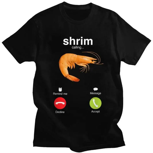 Shrim Is Calling T-Shirt for Kids