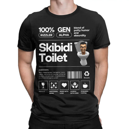 Skibidi Toilet Graphic T-Shirt for Kids