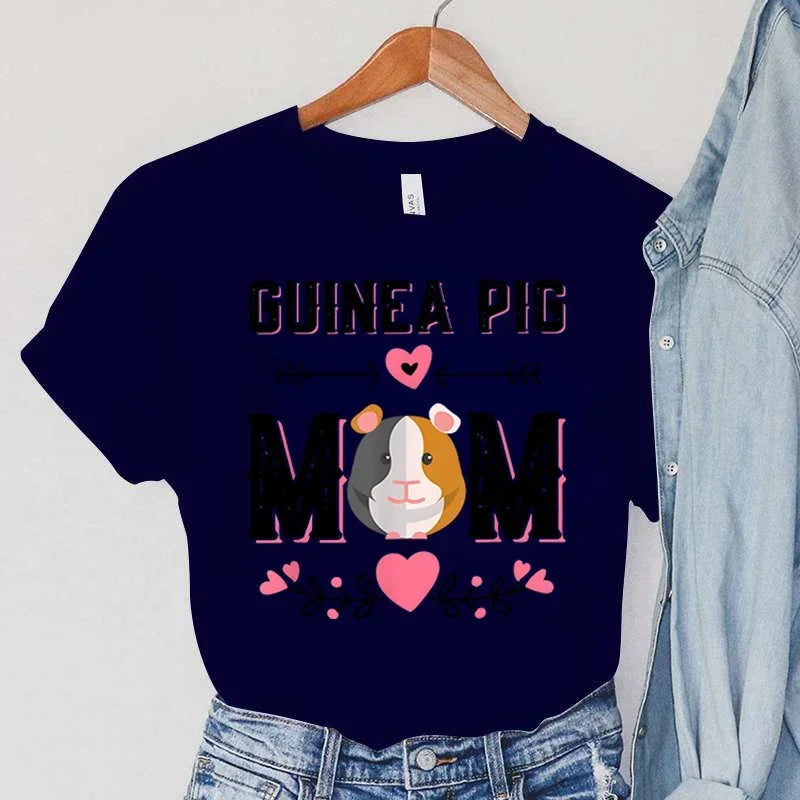 guinea pig mum t-shirt for kids