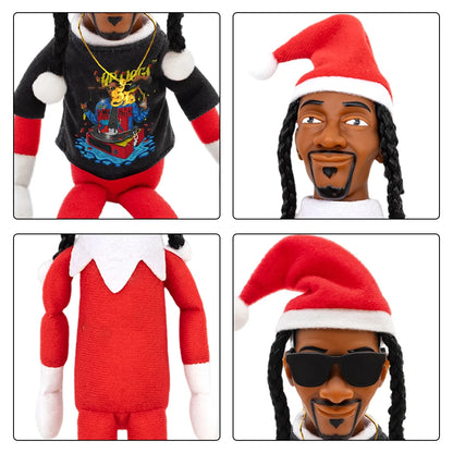Snoop on a Stoop Christmas Elf Doll
