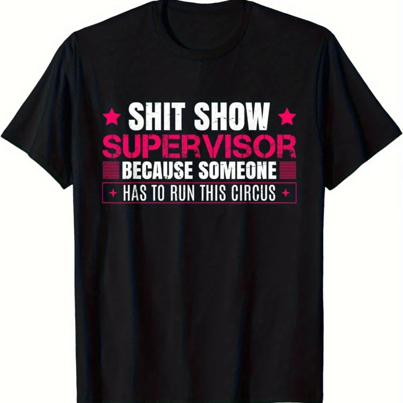 skibidi supervisor graphic t-shirt