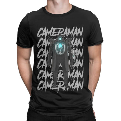 Cameraman Skibidi Toilet T-Shirt for Kids