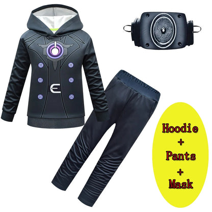 Skibidi Toilet Costume Set for Kids