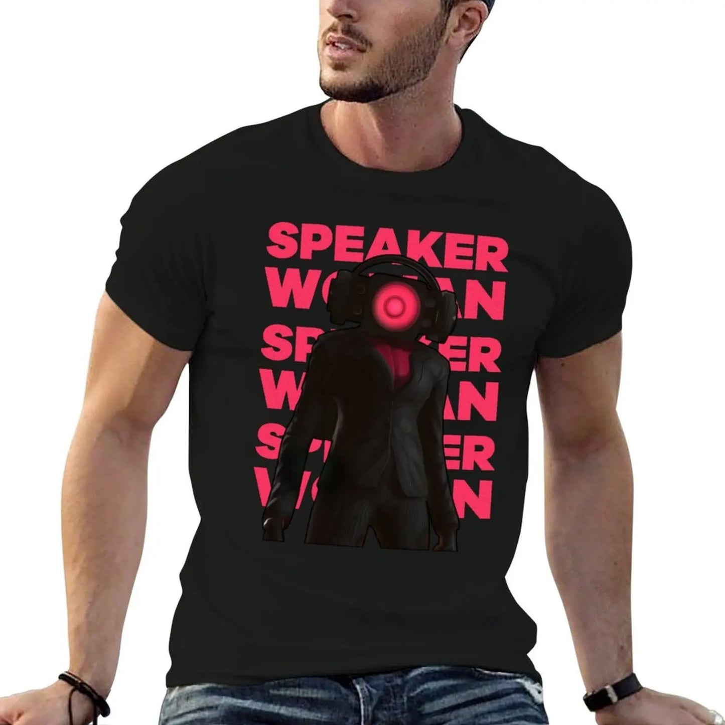 skibidi speaker graphic t-shirt for kids