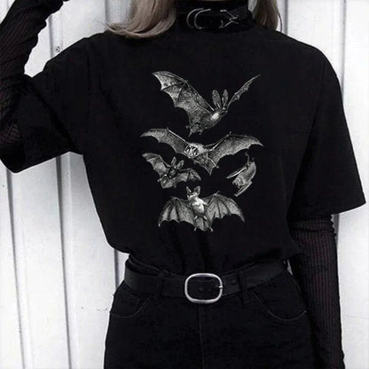 Bat Graphic T-Shirt for Kids