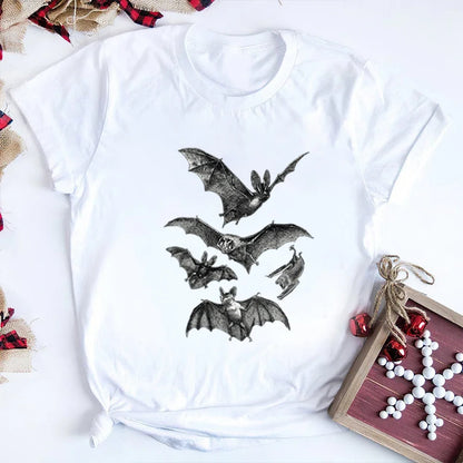 Bat Graphic T-Shirt for Kids