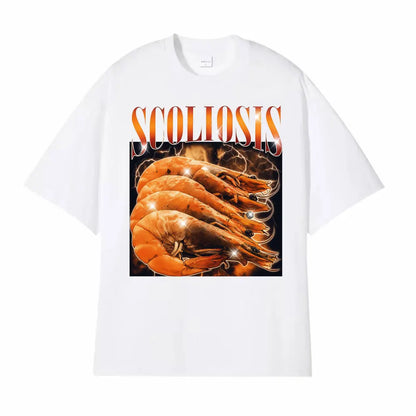 Fun Shrimp Graphic T-Shirt for Kids