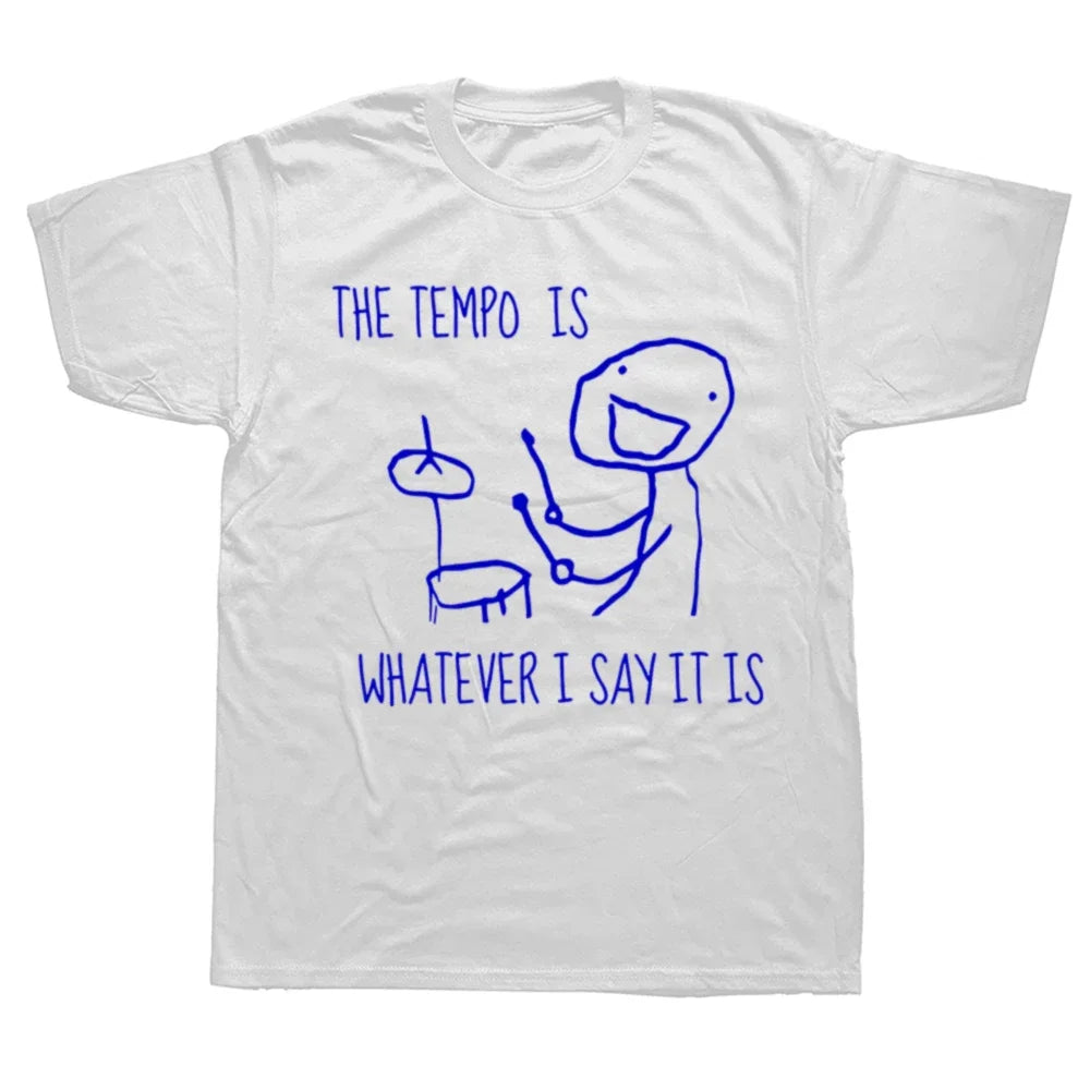 the drummer's rhythm t-shirt