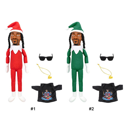Snoop on a Stoop Christmas Elf Doll