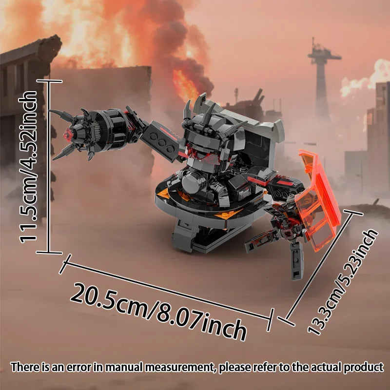 skibidi toilet building blocks toy for kids