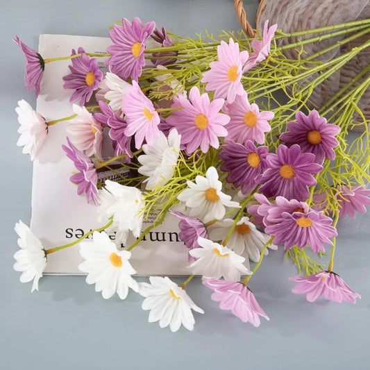 48.5cm PU Sun Flower INS Style Artificial Flower Home Decoration Wedding Decoration Home Decor Flores Artificiales Gifts