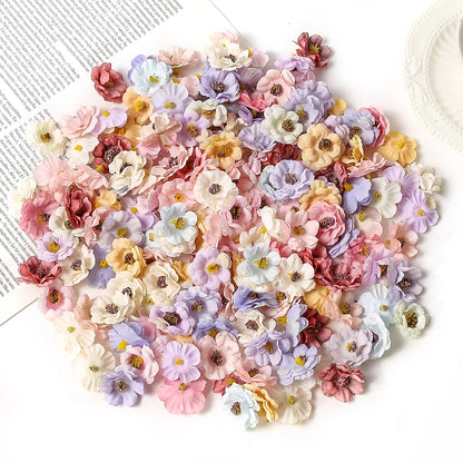 30 Pcs Mini Daisy Artificial Silk Flowers for Crafts