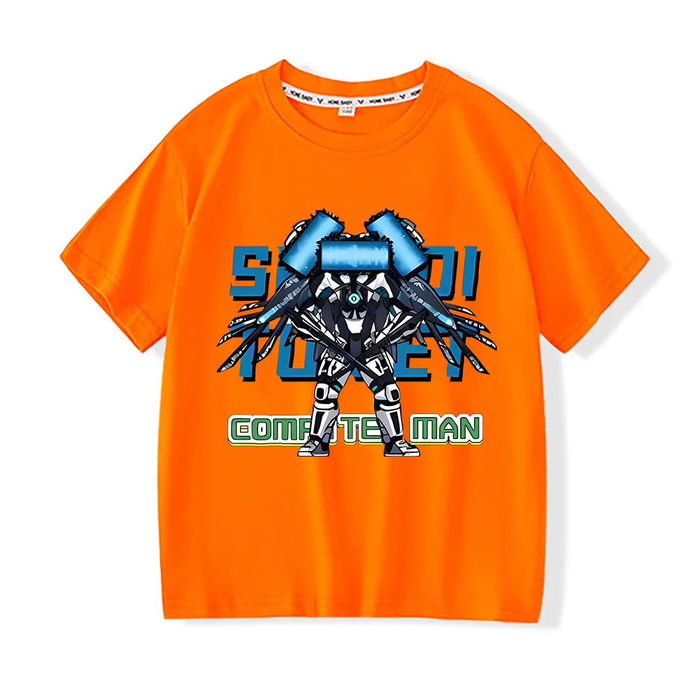 g-man skibidi toilet kids t-shirt