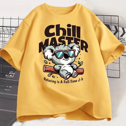 Chill Master Koala T-Shirt for Kids