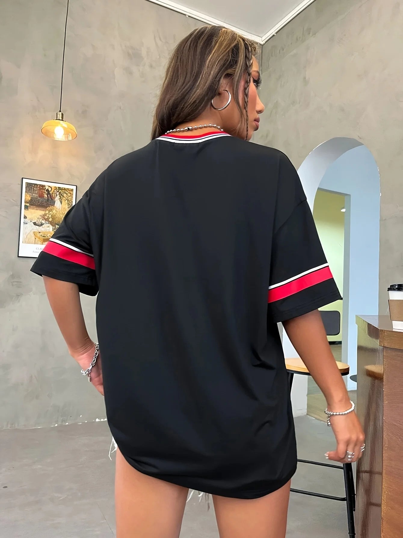 los angeles 91 printed t-shirt for kids