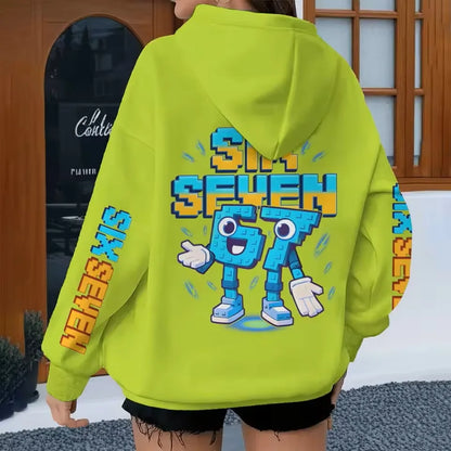 Skibidi Funny Graphic Hoodie for Kids