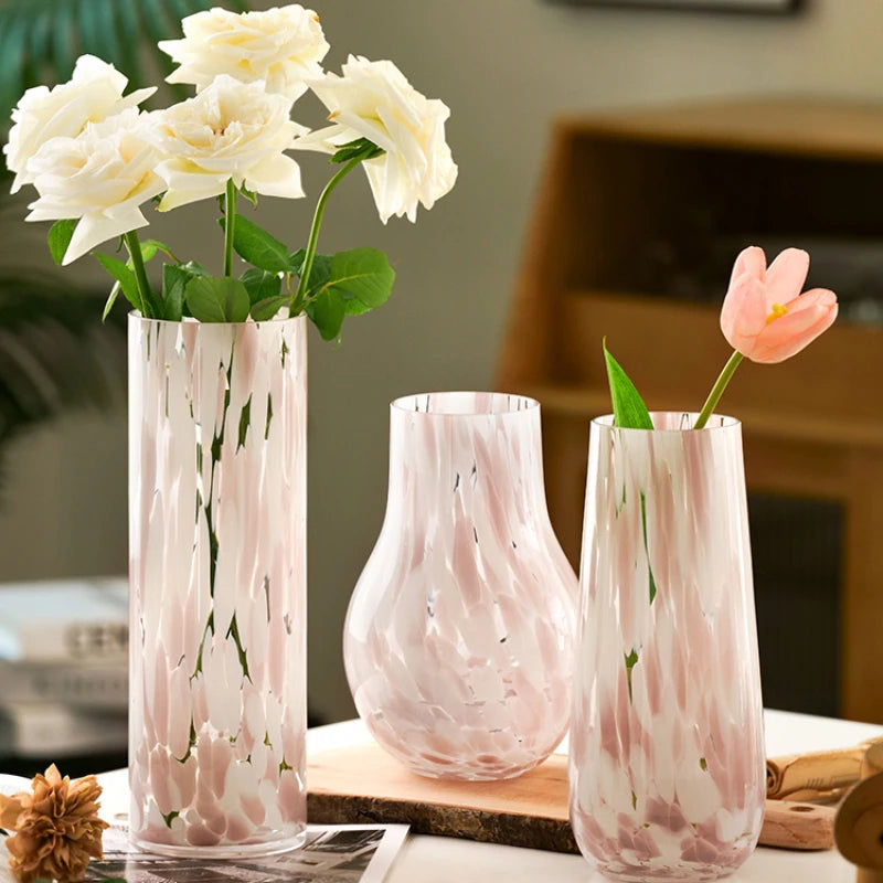 pink leopard decorative vase for kids' rooms