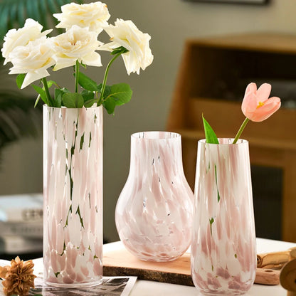 Pink Leopard Decorative Vase for Kids' Rooms