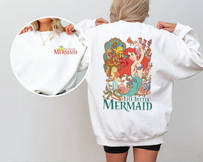 Little Mermaid Graphic Sweatshirt for Kids
