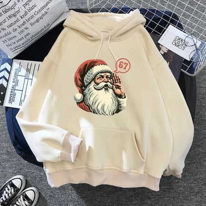 Christmas Santa 67 Graphic Hoodie for Kids