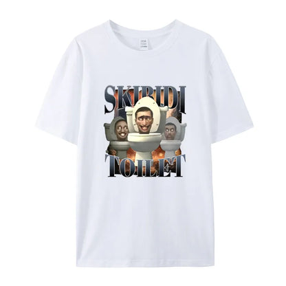 Skibidi Toilet Meme T-Shirt for Kids and Teens