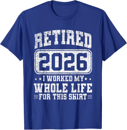 Retired 2026 Graphic T-Shirt for Kids