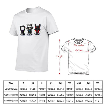 Chibi Skibidi Meme T-Shirt for Kids