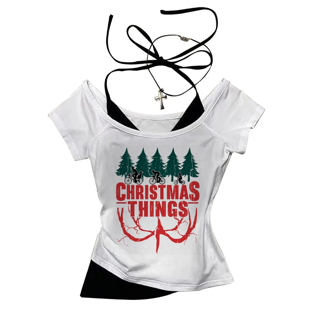 hawkins demogorgon graphic t-shirt for kids