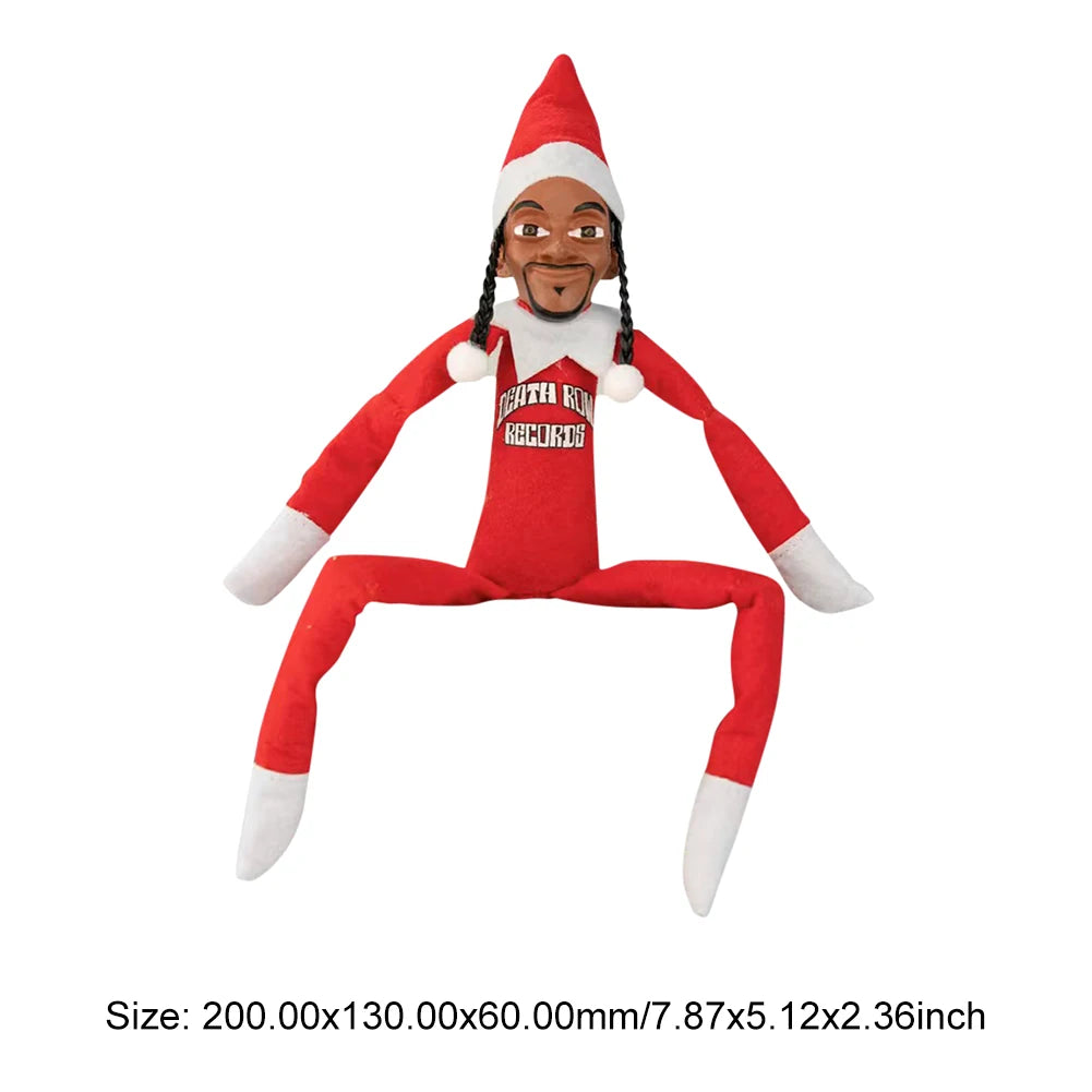 snoop on a stoop christmas elf doll