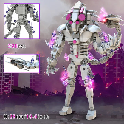 Skibidi Toilet Building Blocks Toy for Kids