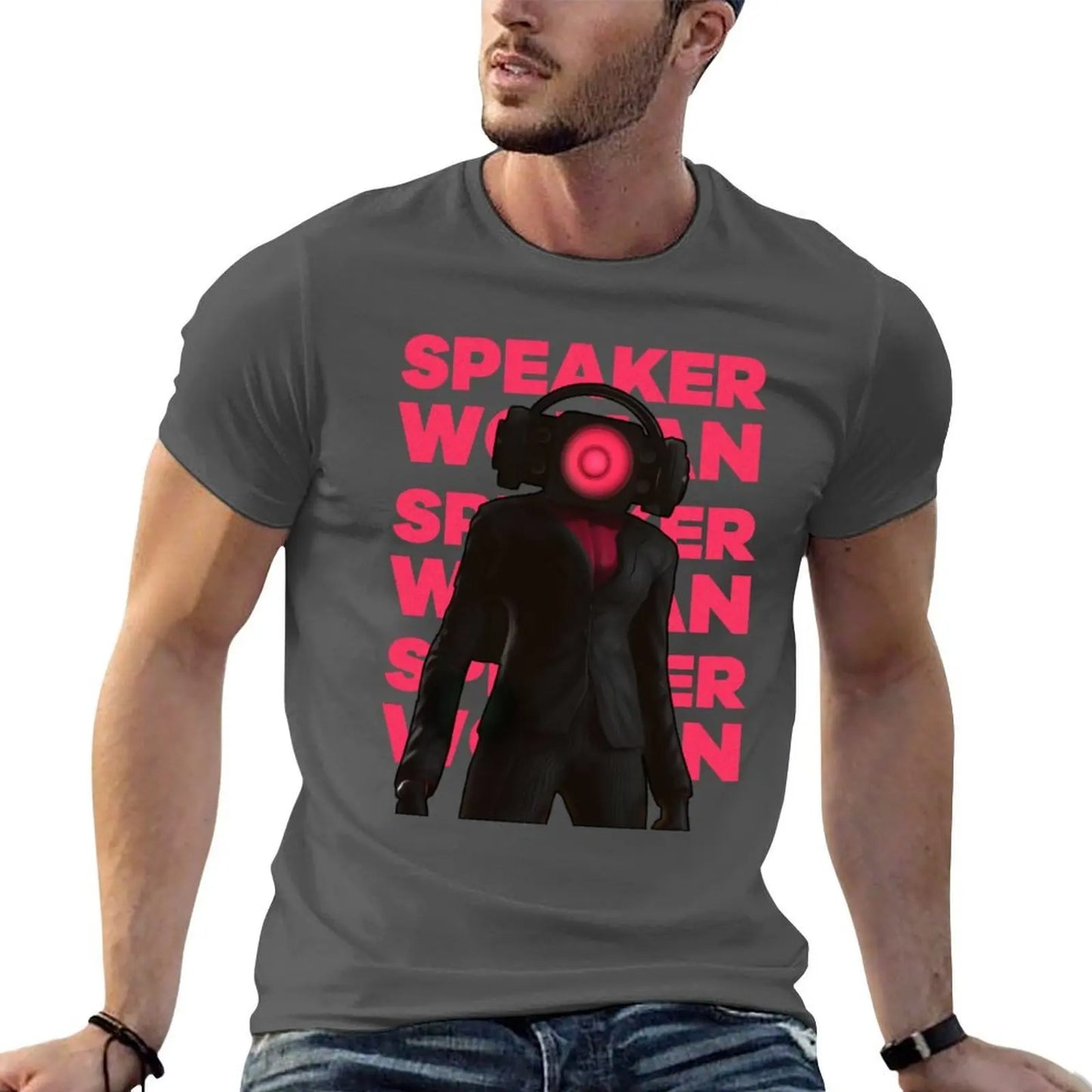 skibidi speaker graphic t-shirt for kids
