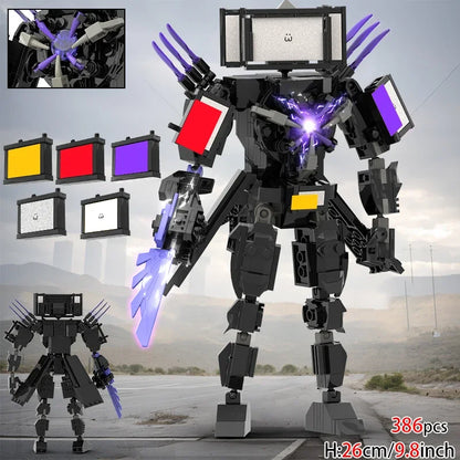 Skibidi Toilet Building Blocks Toy for Kids