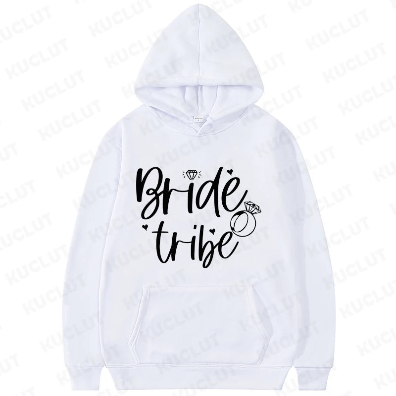bride tribe hoodies for kids - fun pullover sweatshirts