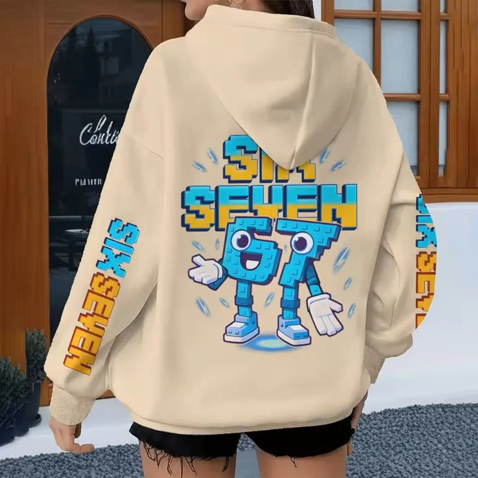 skibidi funny graphic hoodie for kids