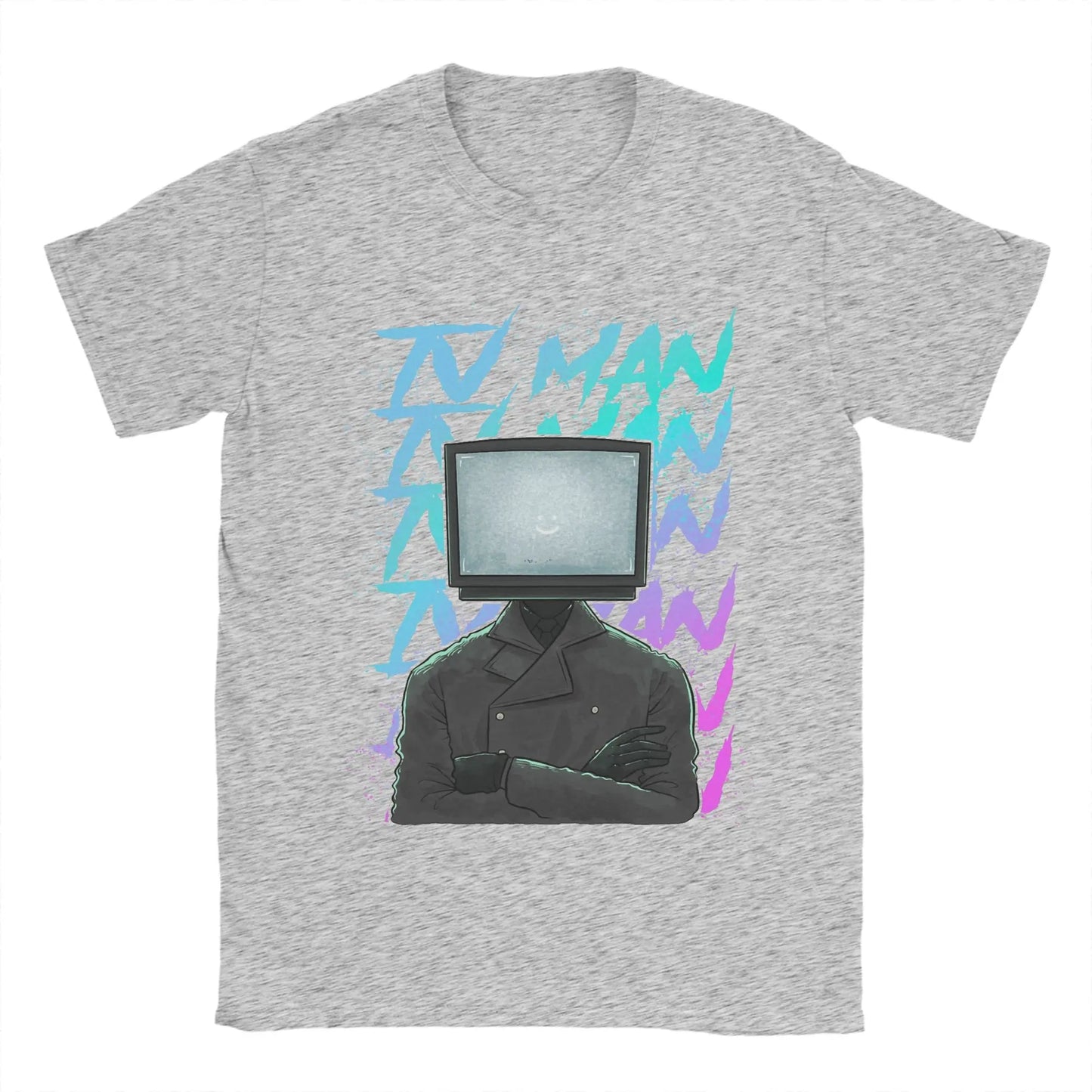 skibidi toilet tv man graphic t-shirt for kids