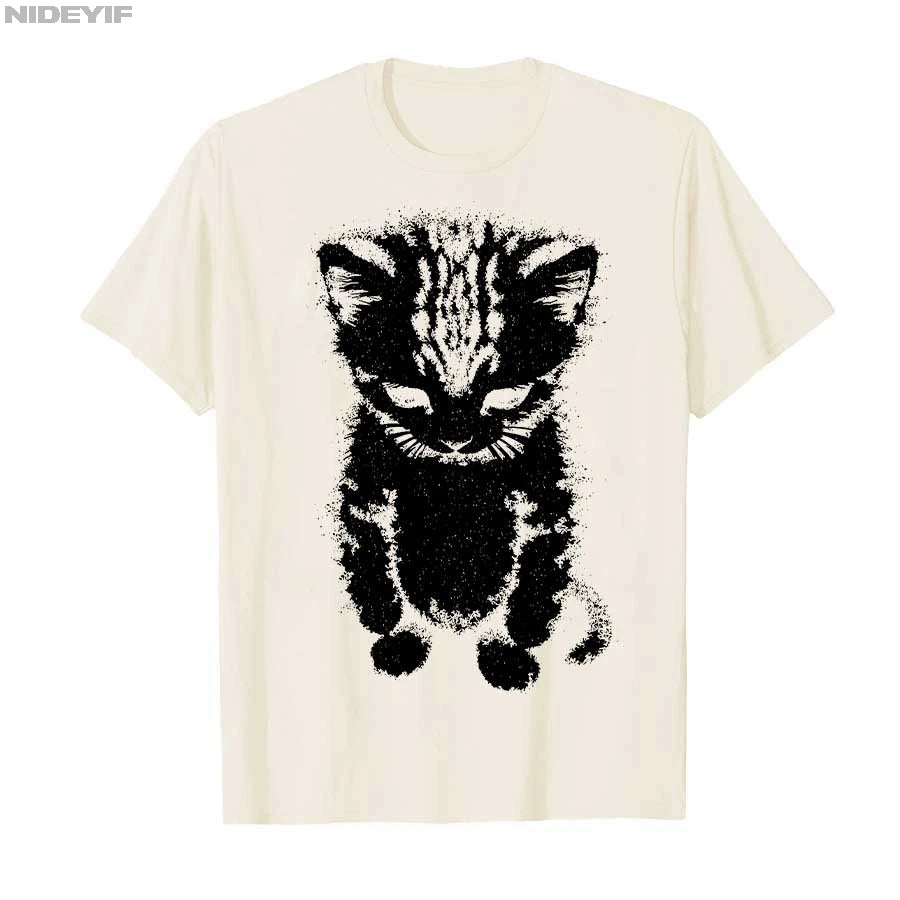 sad kitten meme t-shirt for kids