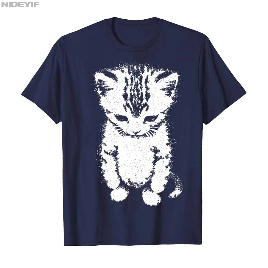 sad kitten meme t-shirt for kids